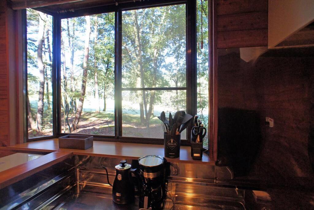 Haruna Wing Private Cottage In The Forest Overlooking The Golf Course Azumaiokozan المظهر الخارجي الصورة