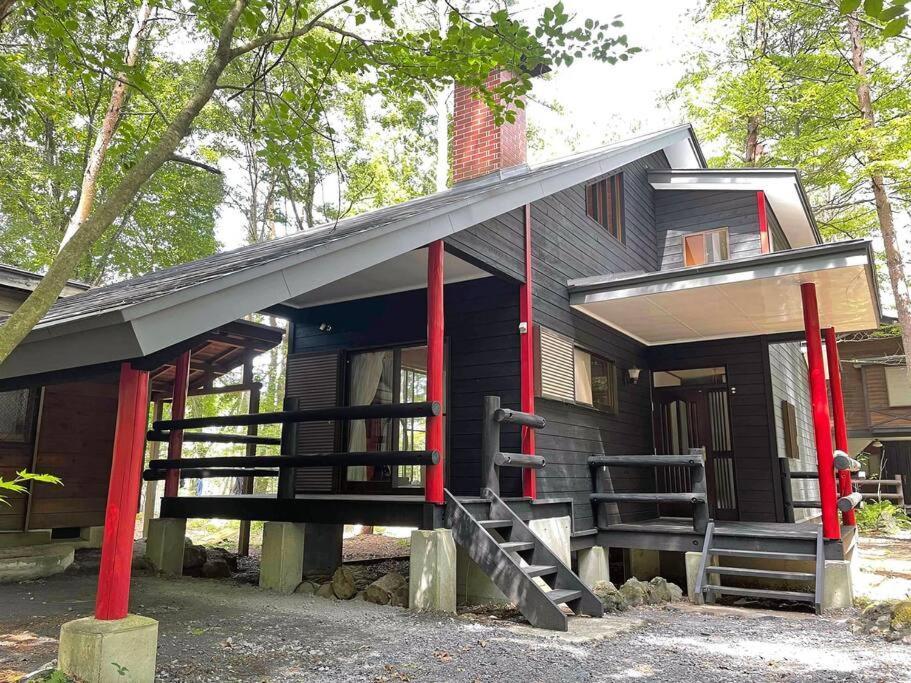 Haruna Wing Private Cottage In The Forest Overlooking The Golf Course Azumaiokozan المظهر الخارجي الصورة